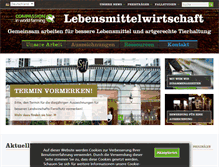 Tablet Screenshot of compassionlebensmittelwirtschaft.de